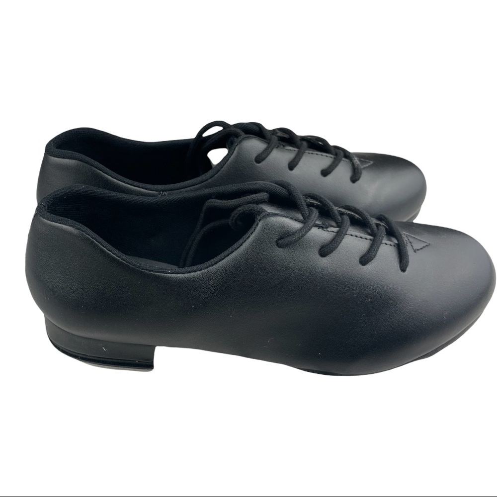 So Danca Black Oxford Lace Up Tap Shoes Adult